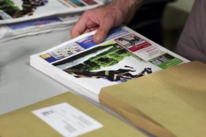 mise sous pli à domicile