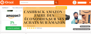 Cashback Amazon _ faire des économies sur ses achats sur Amazon