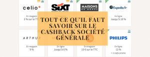 Tout ce qu&#039;il faut savoir sur le Cashback Société Générale
