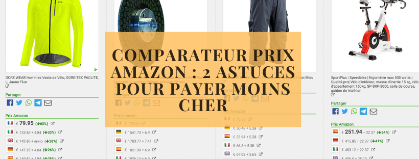 Comparateur prix amazon : 2 astuces pour payer moins cher